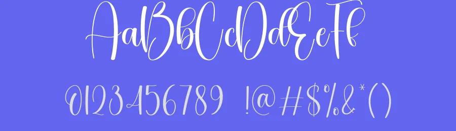 Bluey Calligraphy Font by creativeletter — Script Handwritten Font — thumbnail 3
