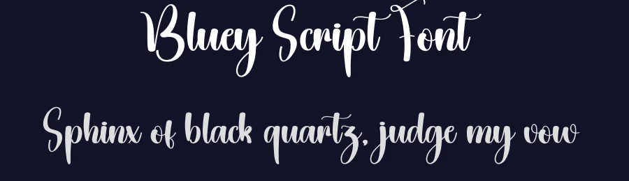 Bluey Script Font by creativeletter — Script Handwritten Font — thumbnail 2