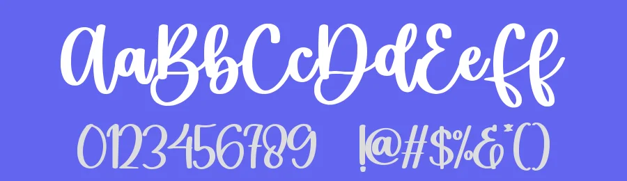 Blusfarmsy Font by qwrtype — Script Handwritten Font — thumbnail 3