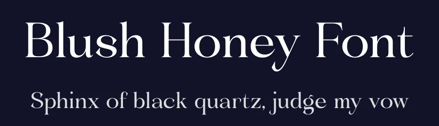 Blush Honey Font by timelesstype.co — Display Font — thumbnail 2