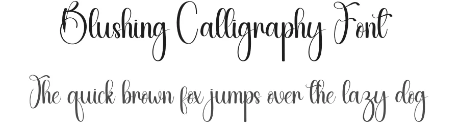 Blushing Calligraphy Font by andikastudio — Script Handwritten Font