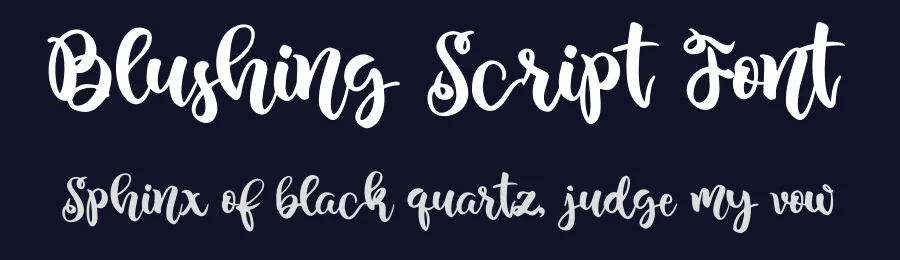 Blushing Script Font by agniardi — Script Handwritten Font — thumbnail 2