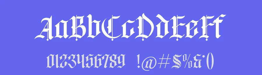 Bluster Elation Font by timelesstype.co — Blackletter Font — thumbnail 3