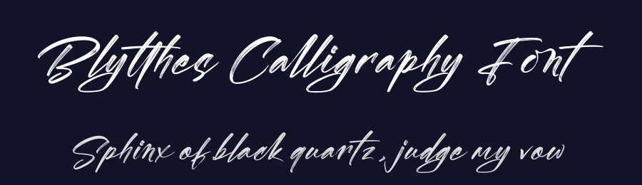 Blytthes Calligraphy Font by Operatype.Co — Script Handwritten Font — thumbnail 2