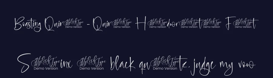 Boasting Quirky – Quirky Handwritten Font by stylishtype.co — Script Handwritten Font — thumbnail 2
