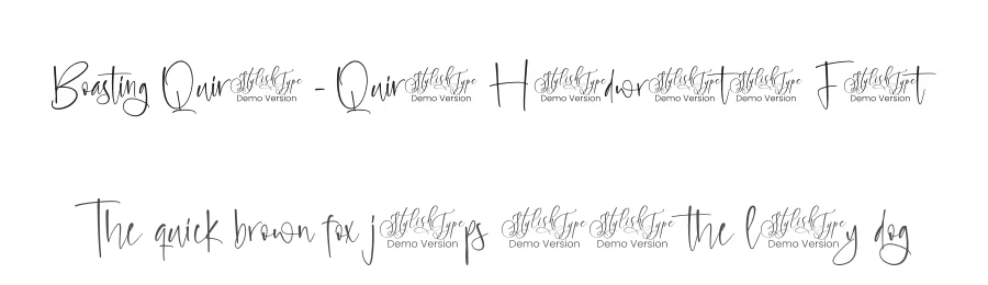 Boasting Quirky – Quirky Handwritten Font by stylishtype.co — Script Handwritten Font