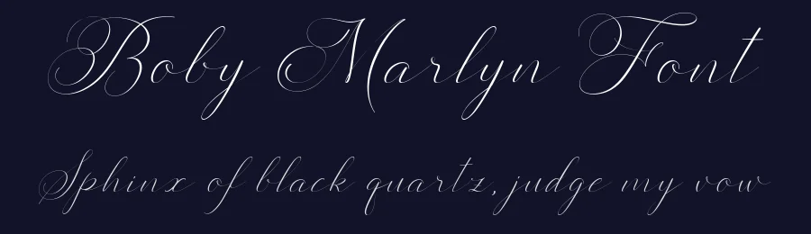 Boby Marlyn Font by alit design — Script Handwritten Font — thumbnail 2