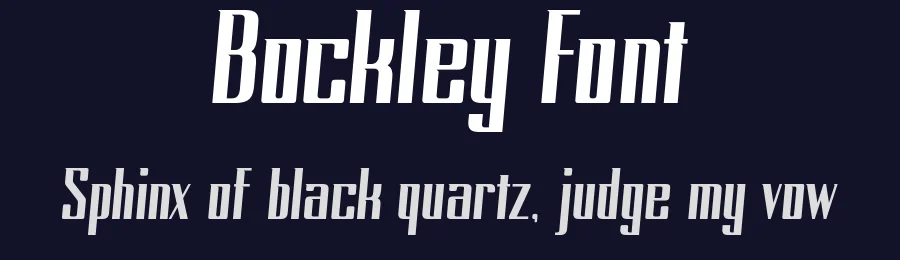 Bockley Font by Almeera Studio — Display Font — thumbnail 2