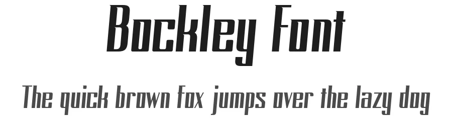 Bockley Font by Almeera Studio — Display Font