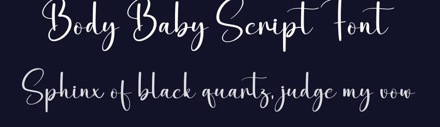 Body Baby Script Font by creativeletter — Script Handwritten Font — thumbnail 2