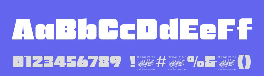 Bodygo – Boxy Display Font by Almarkhatype — Display Font — thumbnail 3