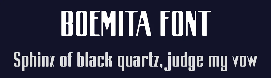 BOEMITA FONT by Rautan Studio — Decorative Font — thumbnail 2