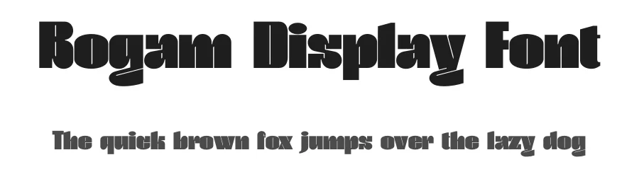 Bogam Display Font by Zea Fonts — Display Font