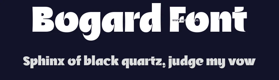 Bogard Font by mixjpg — Decorative Font — thumbnail 2