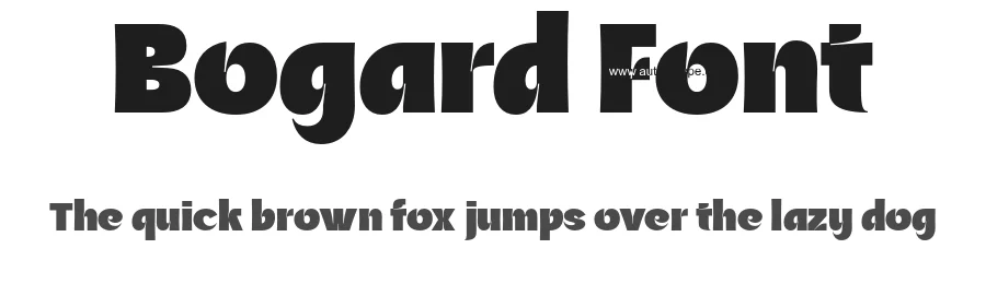 Bogard Font by mixjpg — Decorative Font