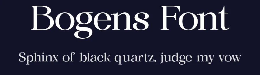 Bogens Font by DikasStudio — Serif Font — thumbnail 2