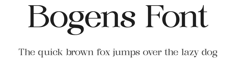 Bogens Font by DikasStudio — Serif Font