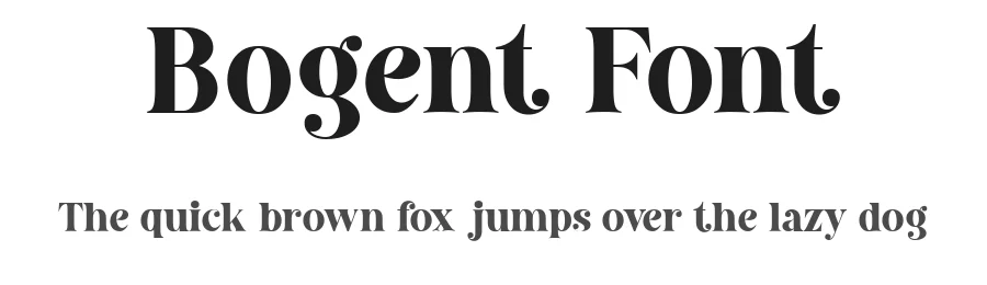 Bogent Font by FlawlessAndCo — Serif Font