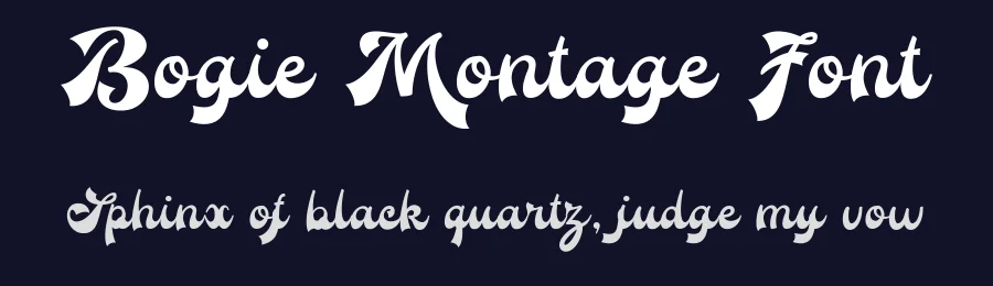 Bogie Montage Font by TypeClassHeroes — Decorative Font — thumbnail 2