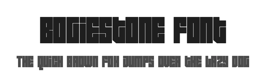 Bogiestone Font by Linecreative — Display Font