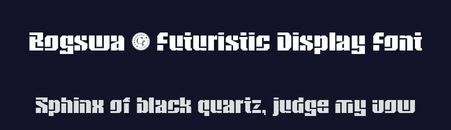 Bogswa – Futuristic Display Font by Creatifontstudios — Decorative Font — thumbnail 2