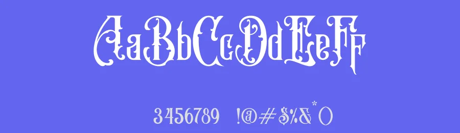 Bogus Jack Font by Rockboy Studio — Blackletter Font — thumbnail 3