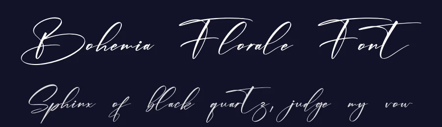 Bohemia Florale Font by afterpaper — Script Handwritten Font — thumbnail 2