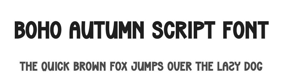 Boho Autumn Script Font by creativeletter — Display Font