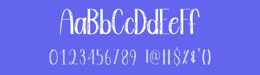 Boho Bubble Display Font by creativeletter — Display Font — thumbnail 3