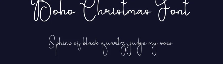 Boho Christmas Font by andikastudio — Script Handwritten Font — thumbnail 2