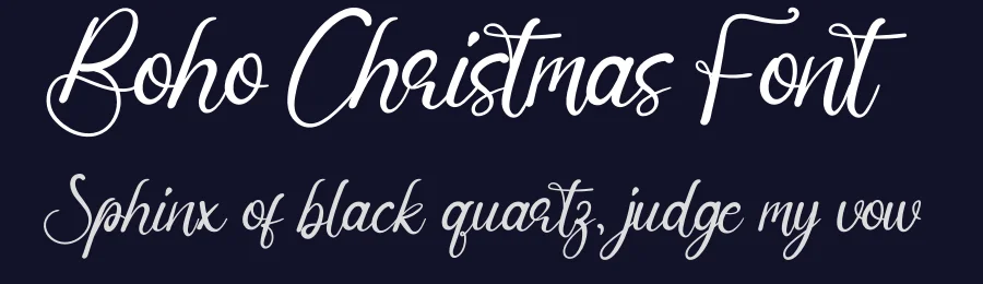 Boho Christmas Font by andikastudio — Script Handwritten Font — thumbnail 2