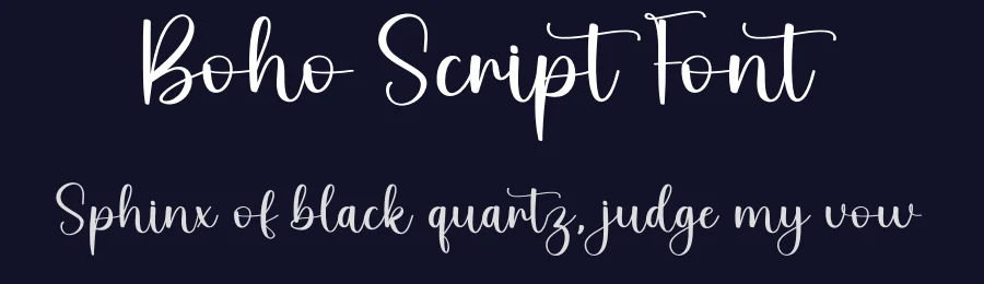 Boho Script Font by ade gilang — Script Handwritten Font — thumbnail 2