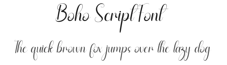 Boho Script Font by andikastudio — Script Handwritten Font