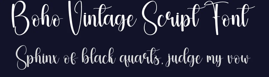 Boho Vintage Script Font by andikastudio — Script Handwritten Font — thumbnail 2