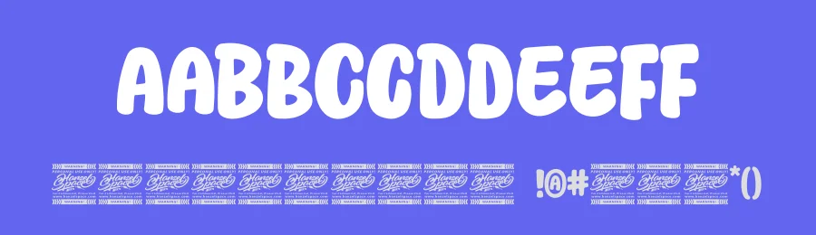 Boiled Shrimp – Bold Rounded font by [email protected] — Decorative Font — thumbnail 3