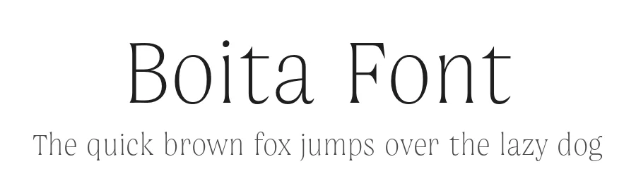 Boita Font by The Northern Block — Serif Font