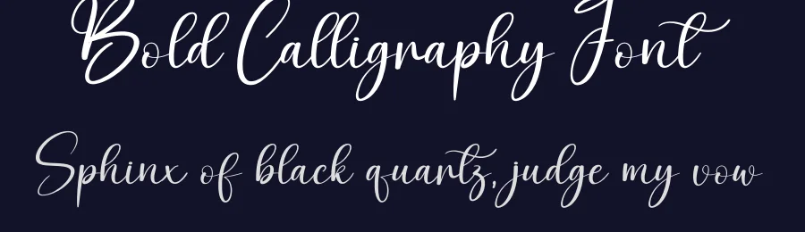 Bold Calligraphy Font by andikastudio — Script Handwritten Font — thumbnail 2