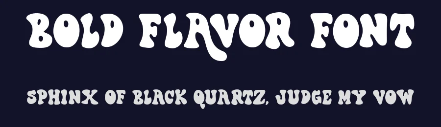 Bold Flavor Font by Prioritype Co — Display Font — thumbnail 2