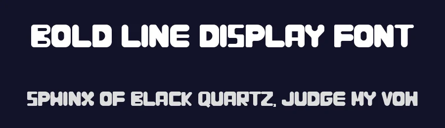 BOLD LINE Display Font by inermediaSTUDIO — Display Font — thumbnail 2