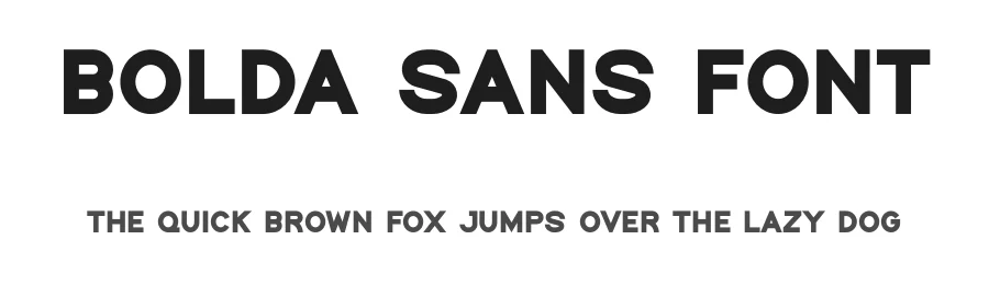 Bolda Sans Font by MasyafiStudio — Decorative Font