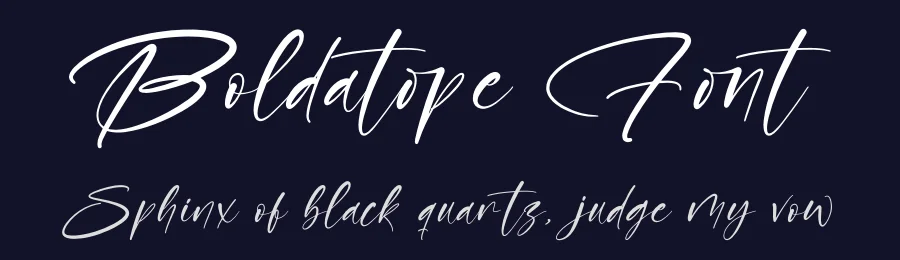 Boldatope Font by letterenastudios — Script Handwritten Font — thumbnail 2