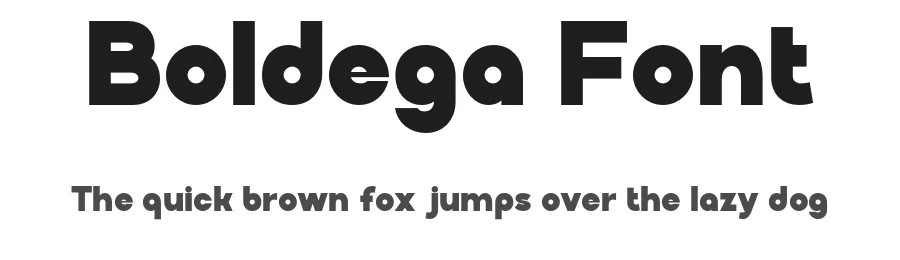 Boldega Font by roomspace.cl — Display Font