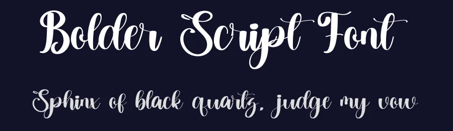 Bolder Script Font by inermediaSTUDIO — Script Handwritten Font — thumbnail 2