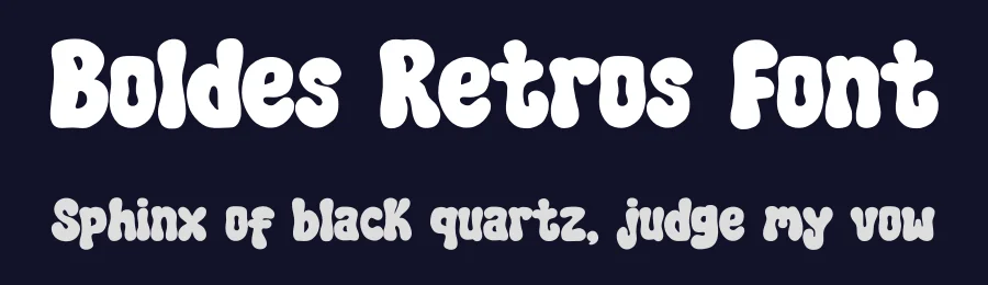 Boldes Retros Font by Minimalist Eyes — Display Font — thumbnail 2