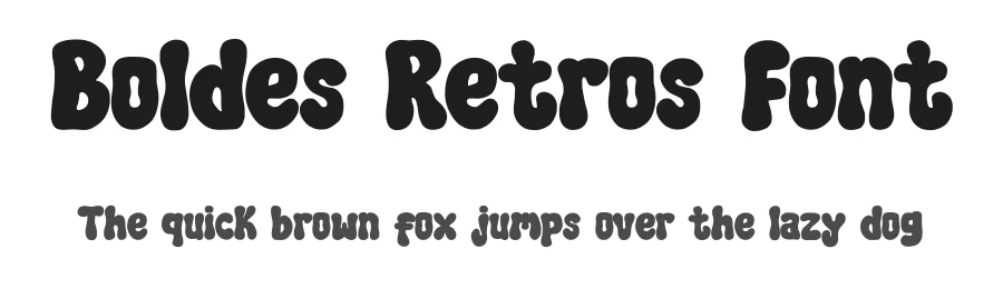Boldes Retros Font by Minimalist Eyes — Display Font