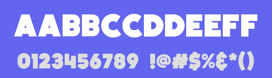 Boldfinger Sans Serif Font by imagex — Sans Serif Font — thumbnail 3