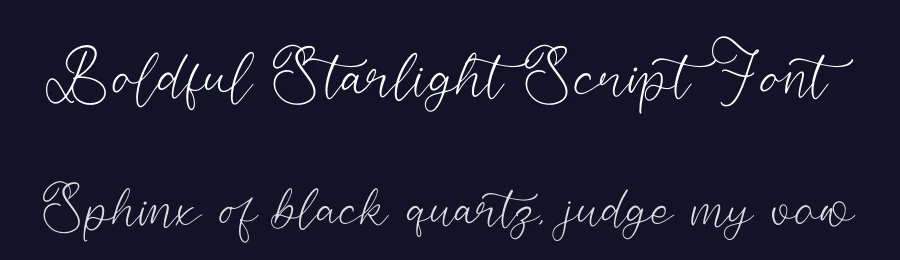 Boldful Starlight Script Font by Operatype.Co — Script Handwritten Font — thumbnail 2