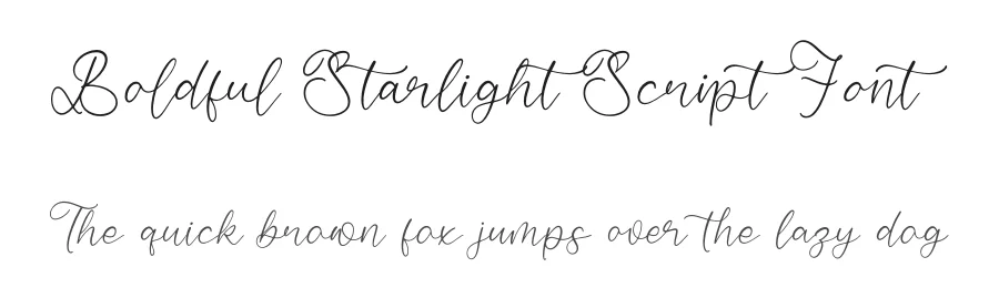 Boldful Starlight Script Font by Operatype.Co — Script Handwritten Font