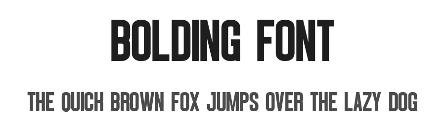 Bolding Font by Craftedtype — Decorative Font
