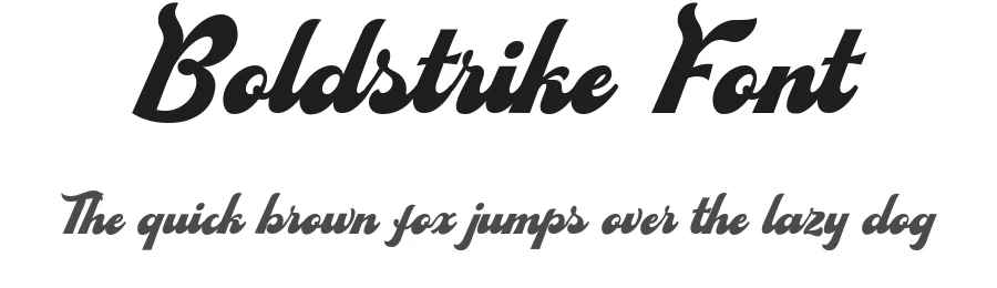 Boldstrike Font by Letterhend — Script Handwritten Font